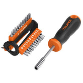Kit destornillador + 33 puntas truper..
